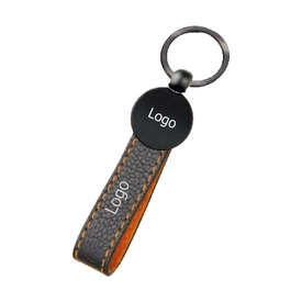 Deri-Metal Anahtarlık