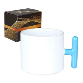 T Kulplu Süblimasyon Seramik Kupa