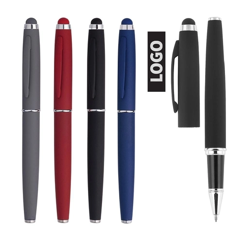 Kırmızı Metal Dokunmatik Roller Kalem